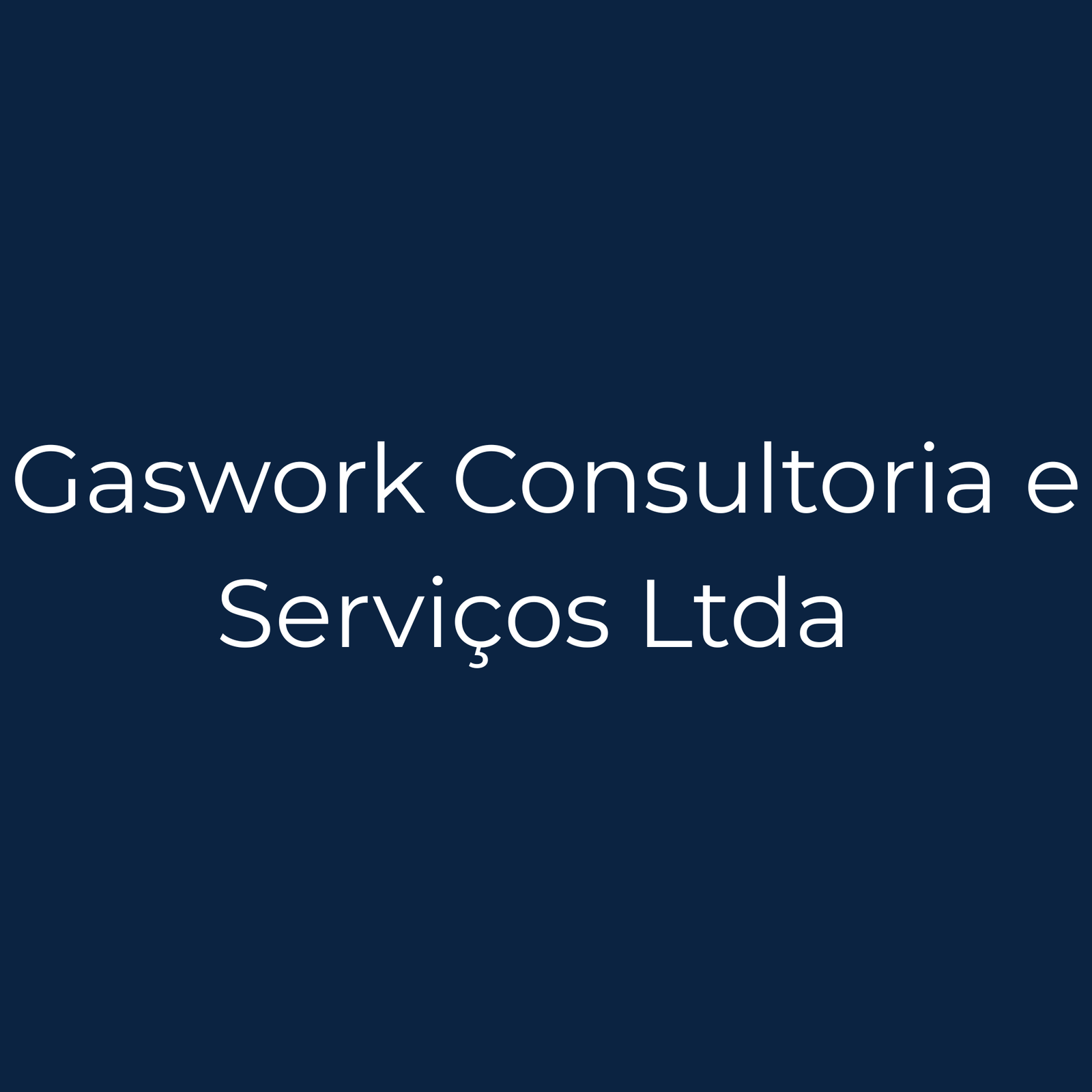 Gaswork Consultoria e Serviços Ltda