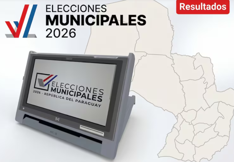 Capa: Eleições Municipais 2026 no Paraguai: confira os resultados